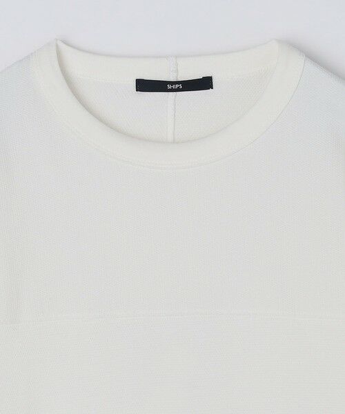 SHIPS / シップス Tシャツ | SHIPS: フットボール Tシャツ（6分丈） | 詳細10