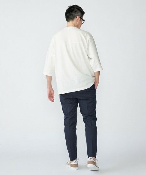 SHIPS / シップス Tシャツ | SHIPS: フットボール Tシャツ（6分丈） | 詳細3