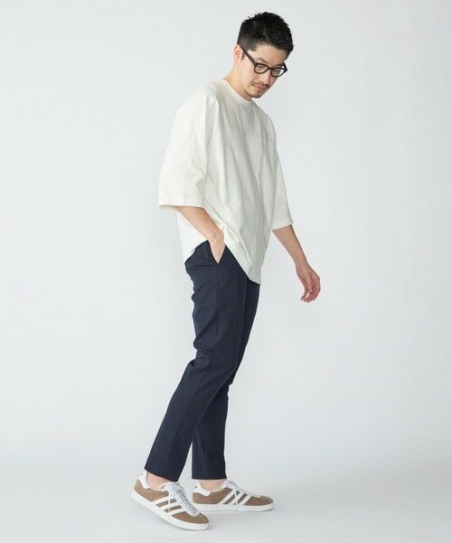 SHIPS / シップス Tシャツ | SHIPS: フットボール Tシャツ（6分丈） | 詳細4