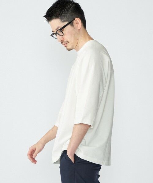 SHIPS / シップス Tシャツ | SHIPS: フットボール Tシャツ（6分丈） | 詳細6