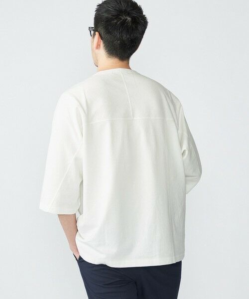 SHIPS / シップス Tシャツ | SHIPS: フットボール Tシャツ（6分丈） | 詳細7