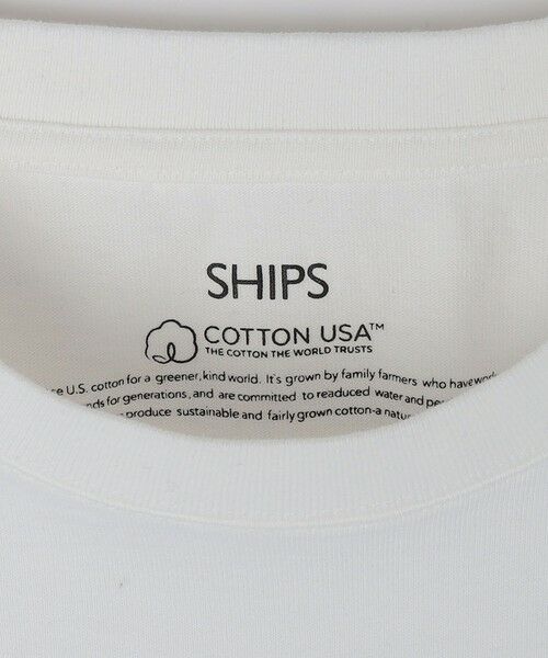 SHIPS / シップス Tシャツ | SHIPS: コットンUSA クルーネック ポケット Tシャツ | 詳細14