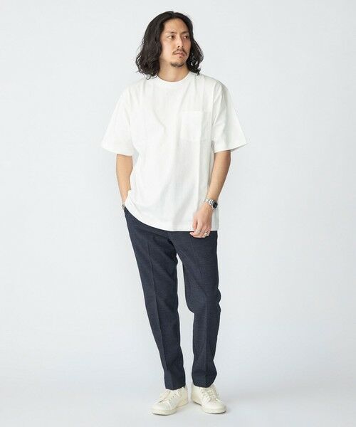 SHIPS / シップス Tシャツ | SHIPS: コットンUSA クルーネック ポケット Tシャツ | 詳細1