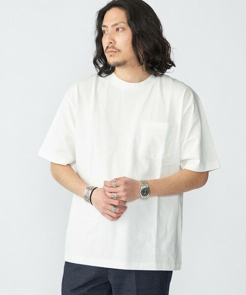 SHIPS / シップス Tシャツ | SHIPS: コットンUSA クルーネック ポケット Tシャツ | 詳細6