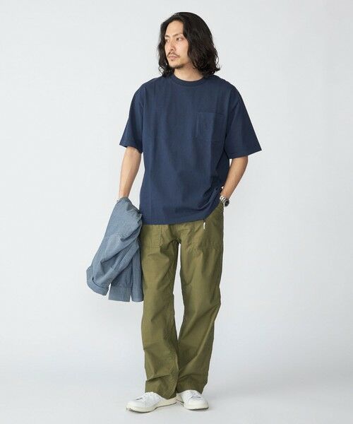 SHIPS / シップス Tシャツ | SHIPS: コットンUSA クルーネック ポケット Tシャツ | 詳細21