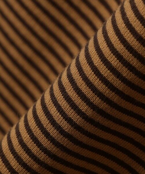 SHIPS / シップス Tシャツ | SHIPS: マイクロ ボーダー リンガー Tシャツ | 詳細9