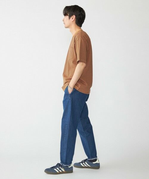 SHIPS / シップス Tシャツ | SHIPS: マイクロ ボーダー リンガー Tシャツ | 詳細2