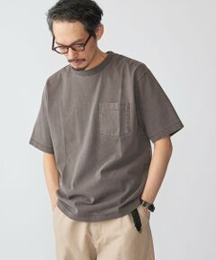 SHIPS / シップス Tシャツ | SHIPS: コットン USA クルーネック ポケット ピグメント Tシャツ