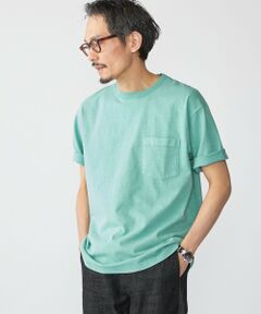 SHIPS / シップス Tシャツ | SHIPS: コットン USA クルーネック ポケット ピグメント Tシャツ