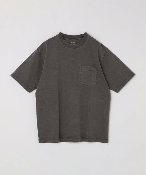 SHIPS / シップス Tシャツ | SHIPS: コットン USA クルーネック ポケット ピグメント Tシャツ | 詳細9