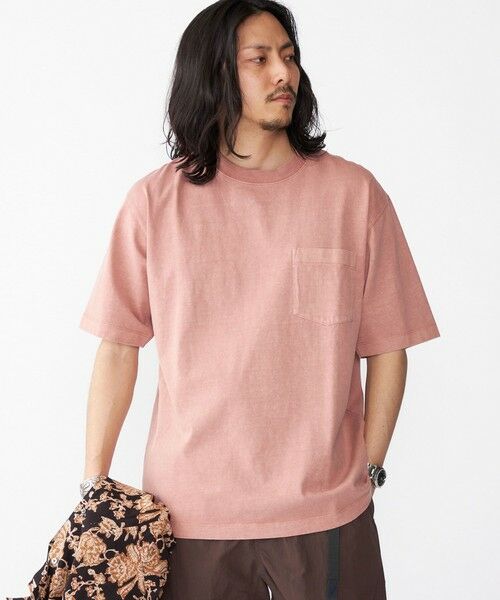 SHIPS / シップス Tシャツ | SHIPS: コットン USA クルーネック ポケット ピグメント Tシャツ | 詳細12