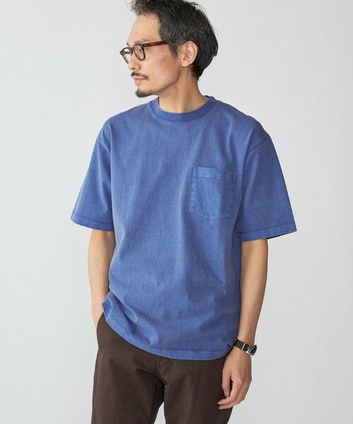 SHIPS / シップス Tシャツ | SHIPS: コットン USA クルーネック ポケット ピグメント Tシャツ | 詳細19