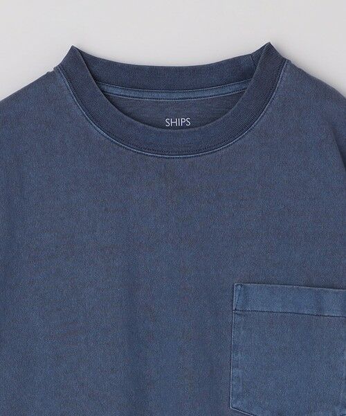 SHIPS / シップス Tシャツ | SHIPS: コットン USA クルーネック ポケット ピグメント Tシャツ | 詳細22