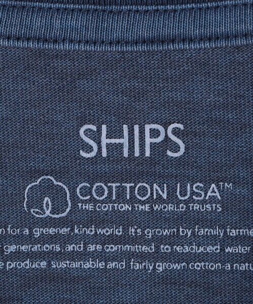 SHIPS / シップス Tシャツ | SHIPS: コットン USA クルーネック ポケット ピグメント Tシャツ | 詳細23
