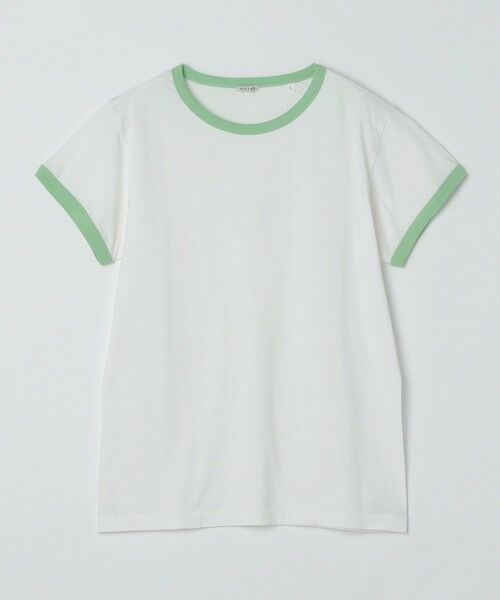 SHIPS / シップス Tシャツ | WYTHE NEW YORK: TUBULAR RINGER T-SHIRT（ライム）