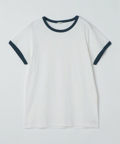 SHIPS / シップス Tシャツ | WYTHE NEW YORK: TUBULAR RINGER T-SHIRT（ネイビー）