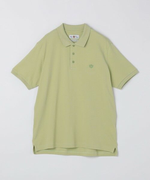 SHIPS / シップス Tシャツ | ALANPAINE: ショートスリーブ ピケ ポロシャツ（ライトイエロー）