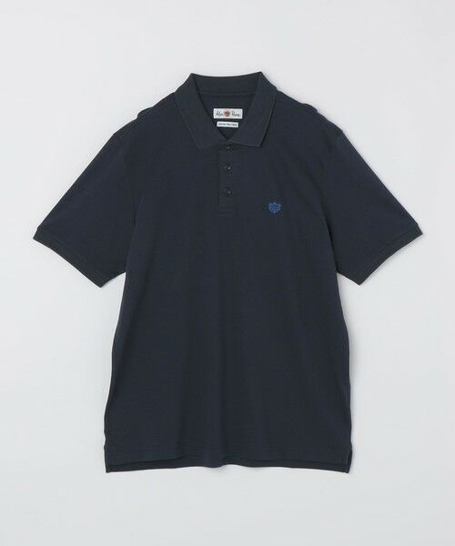 SHIPS / シップス Tシャツ | ALANPAINE: ショートスリーブ ピケ ポロシャツ（コバルトブルー）