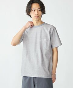 SHIPS / シップス Tシャツ | SHIPS: ジャカード マイクロ ボーダー Tシャツ
