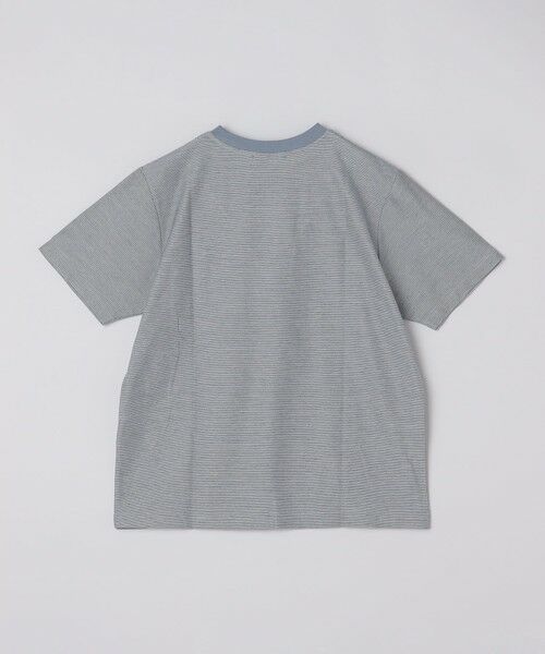 SHIPS / シップス Tシャツ | SHIPS: ジャカード マイクロ ボーダー Tシャツ | 詳細12