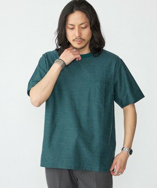 SHIPS / シップス Tシャツ | SHIPS: ジャカード マイクロ ボーダー Tシャツ | 詳細19