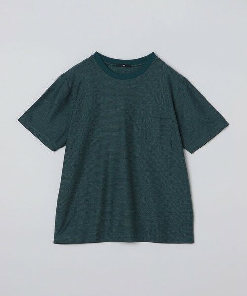 SHIPS / シップス Tシャツ | SHIPS: ジャカード マイクロ ボーダー Tシャツ | 詳細20