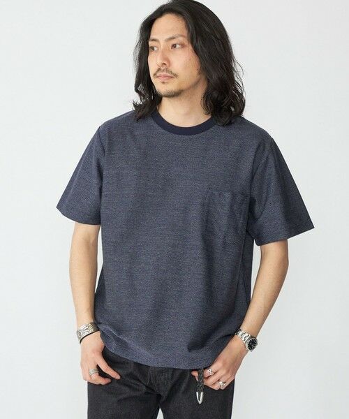 SHIPS / シップス Tシャツ | SHIPS: ジャカード マイクロ ボーダー Tシャツ | 詳細23