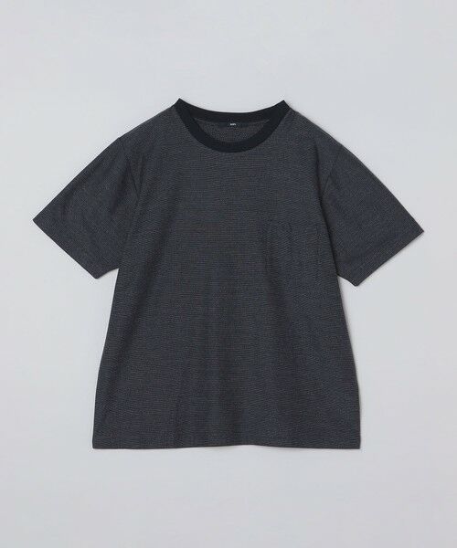 SHIPS / シップス Tシャツ | SHIPS: ジャカード マイクロ ボーダー Tシャツ | 詳細24