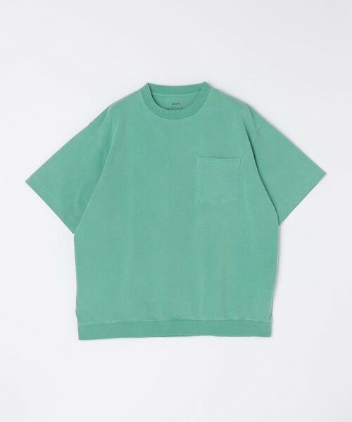 SHIPS / シップス Tシャツ | SHIPS: ピグメント スウェット ショートスリーブ Tシャツ(ケリー)