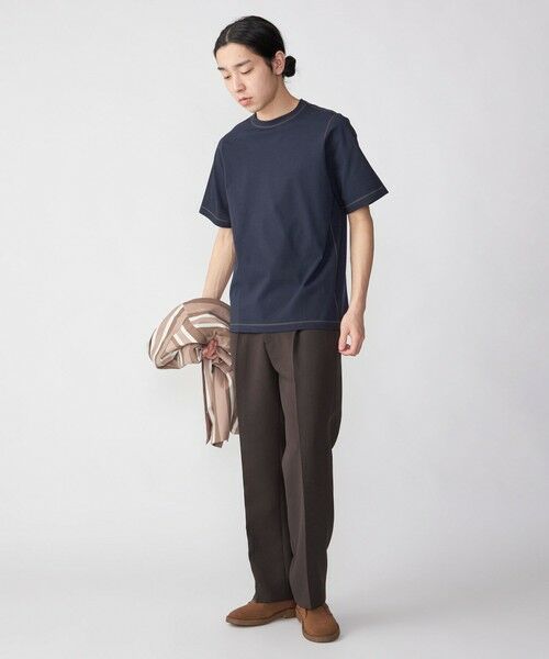 SHIPS / シップス Tシャツ | SHIPS: カラー ステッチ Tシャツ | 詳細21