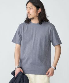 SHIPS / シップス Tシャツ | SHIPS: リンクス ジャカード リーフ柄 Tシャツ