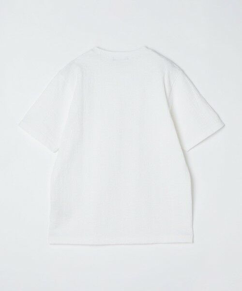 SHIPS / シップス Tシャツ | SHIPS: リンクス ジャカード リーフ柄 Tシャツ | 詳細19