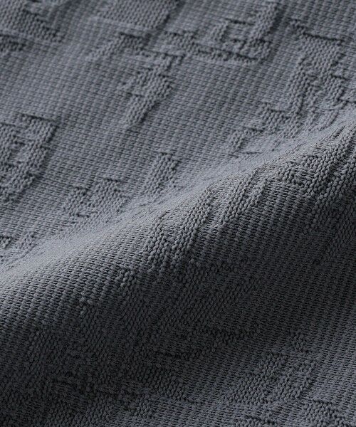 SHIPS / シップス Tシャツ | SHIPS: リンクス ジャカード リーフ柄 Tシャツ | 詳細25