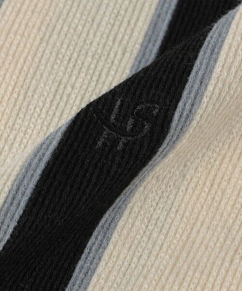 SHIPS / シップス Tシャツ | 【WEB限定】SHIPS:〈吸水速乾〉ワンポイント ロゴ リップル ストライプ Tシャツ | 詳細5