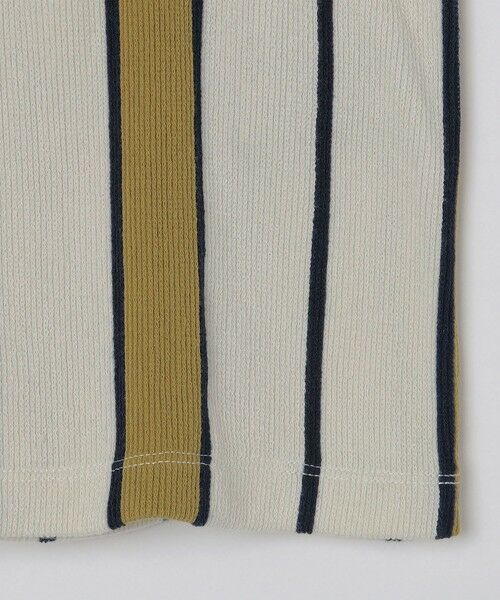 SHIPS / シップス Tシャツ | 【WEB限定】SHIPS:〈吸水速乾〉ワンポイント ロゴ リップル ストライプ Tシャツ | 詳細28