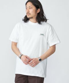 SHIPS / シップス Tシャツ | 【WEB限定】SHIPS: STYLISH STANDARD ロゴ 刺繍 Tシャツ
