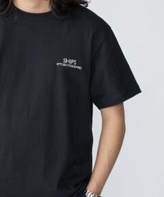 SHIPS / シップス Tシャツ | 【WEB限定】SHIPS: STYLISH STANDARD ロゴ 刺繍 Tシャツ