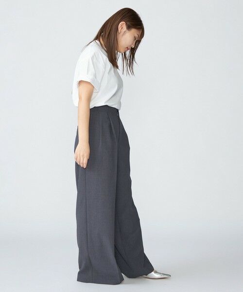 SHIPS / シップス Tシャツ | 【WEB限定】SHIPS: STYLISH STANDARD ロゴ 刺繍 Tシャツ | 詳細5