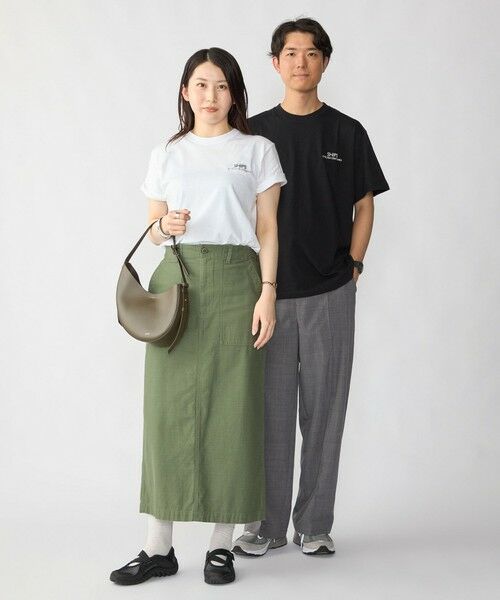 SHIPS / シップス Tシャツ | 【WEB限定】SHIPS: STYLISH STANDARD ロゴ 刺繍 Tシャツ | 詳細10