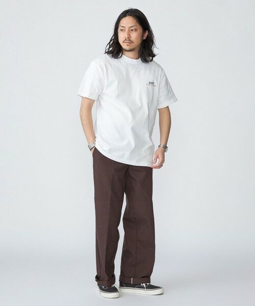 SHIPS / シップス Tシャツ | 【WEB限定】SHIPS: STYLISH STANDARD ロゴ 刺繍 Tシャツ | 詳細13