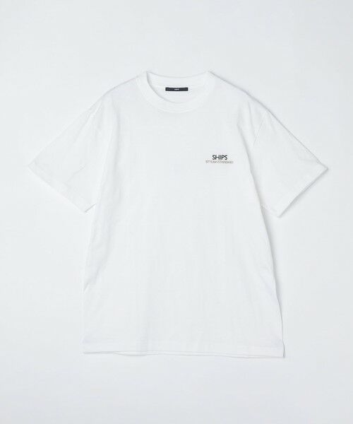 SHIPS / シップス Tシャツ | 【WEB限定】SHIPS: STYLISH STANDARD ロゴ 刺繍 Tシャツ | 詳細27