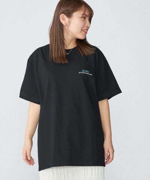SHIPS / シップス Tシャツ | 【WEB限定】SHIPS: STYLISH STANDARD ロゴ 刺繍 Tシャツ | 詳細26