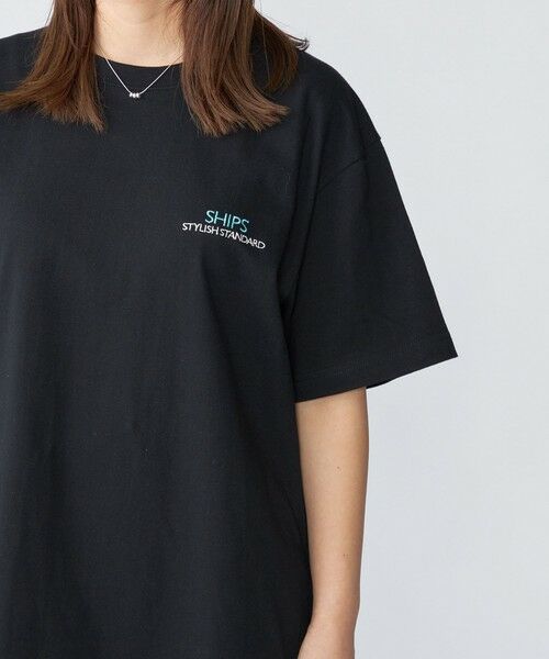 SHIPS / シップス Tシャツ | 【WEB限定】SHIPS: STYLISH STANDARD ロゴ 刺繍 Tシャツ | 詳細28