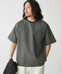 SHIPS / シップス Tシャツ | SHIPS:〈接触冷感・撥水等〉COOL DOTS(R) 2WAYストレッチ ドビープリントTシャツ