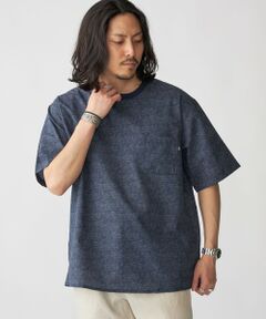 SHIPS / シップス Tシャツ | SHIPS:〈接触冷感・撥水等〉COOL DOTS(R) 2WAYストレッチ ドビープリントTシャツ