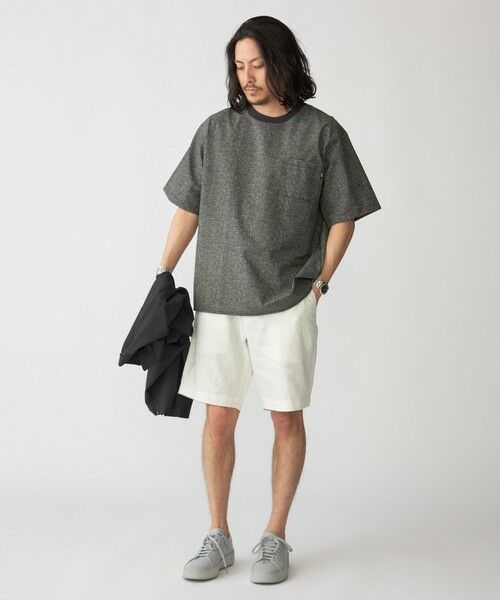 SHIPS / シップス Tシャツ | SHIPS:〈接触冷感・撥水等〉COOL DOTS(R) 2WAYストレッチ ドビープリントTシャツ | 詳細5