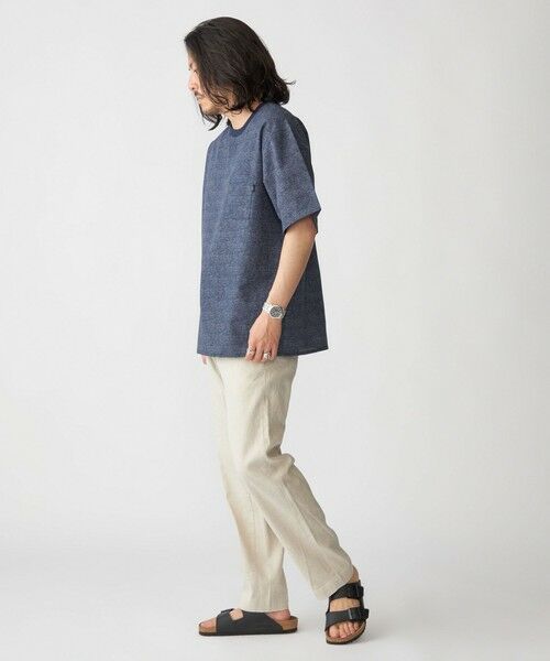 SHIPS / シップス Tシャツ | SHIPS:〈接触冷感・撥水等〉COOL DOTS(R) 2WAYストレッチ ドビープリントTシャツ | 詳細10