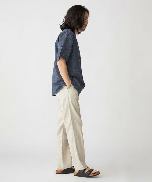 SHIPS / シップス Tシャツ | SHIPS:〈接触冷感・撥水等〉COOL DOTS(R) 2WAYストレッチ ドビープリントTシャツ | 詳細12