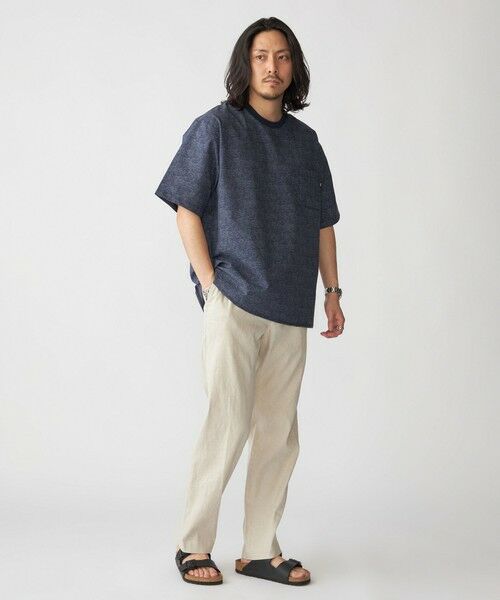 SHIPS / シップス Tシャツ | SHIPS:〈接触冷感・撥水等〉COOL DOTS(R) 2WAYストレッチ ドビープリントTシャツ | 詳細13