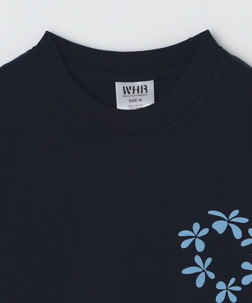 SHIPS / シップス Tシャツ | western hydrodynamic research: PLUMERIA TEE S/S | 詳細4
